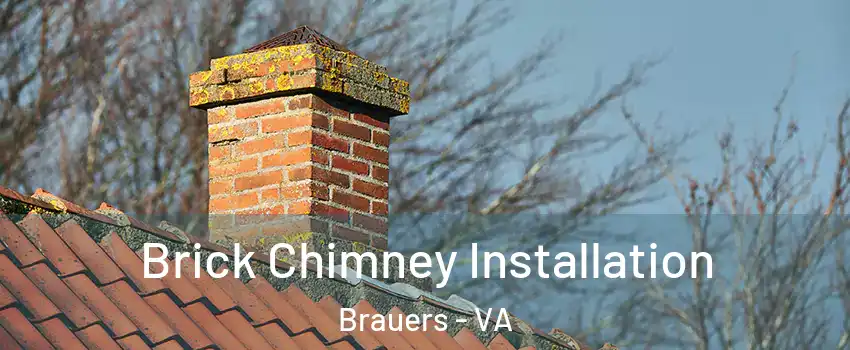 Brick Chimney Installation Brauers - VA