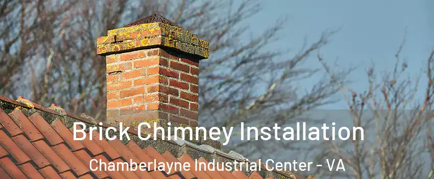 Brick Chimney Installation Chamberlayne Industrial Center - VA