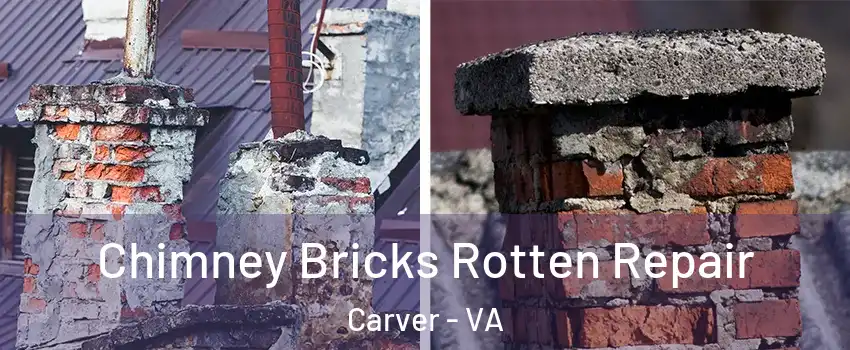 Chimney Bricks Rotten Repair Carver - VA