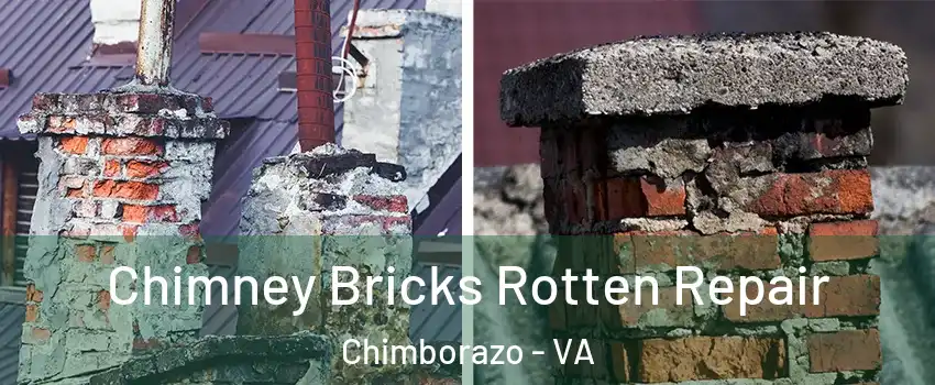 Chimney Bricks Rotten Repair Chimborazo - VA