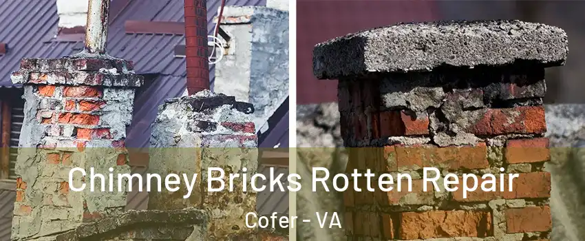 Chimney Bricks Rotten Repair Cofer - VA