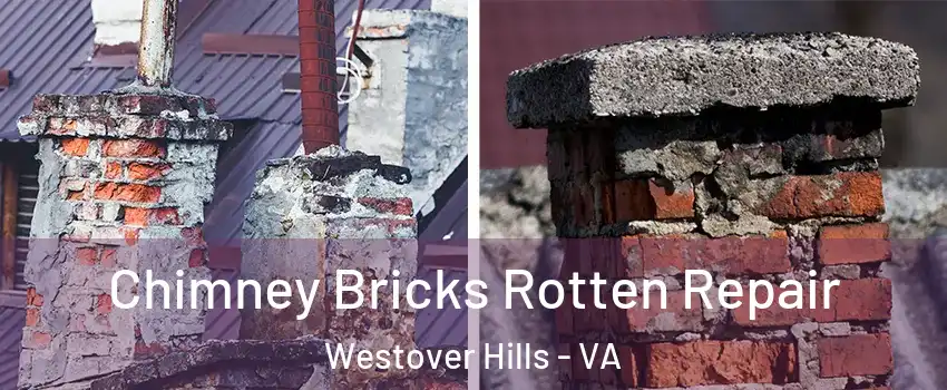 Chimney Bricks Rotten Repair Westover Hills - VA