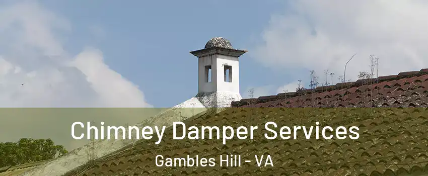 Chimney Damper Services Gambles Hill - VA