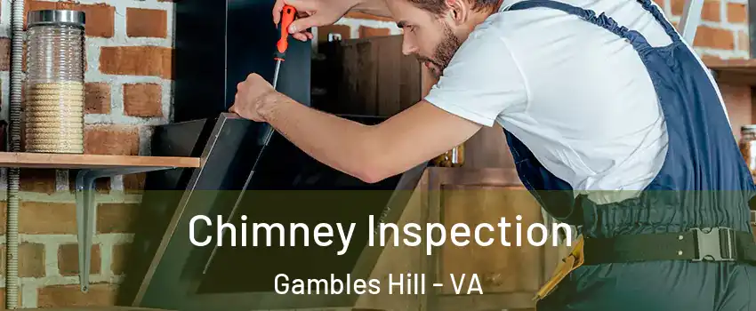 Chimney Inspection Gambles Hill - VA