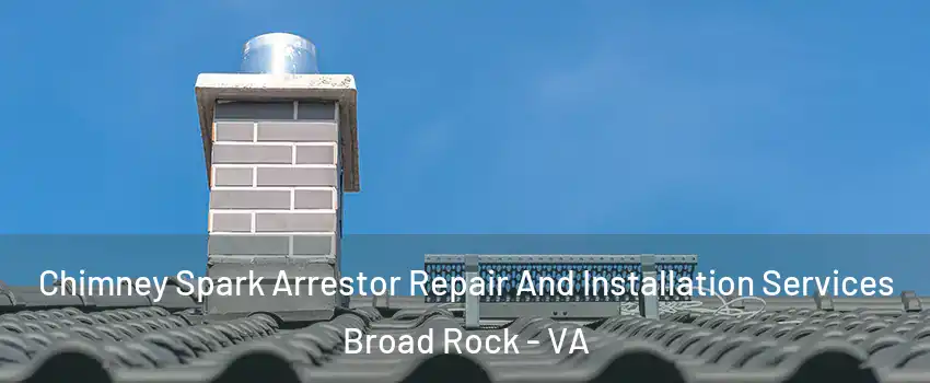 Chimney Spark Arrestor Repair And Installation Services Broad Rock - VA