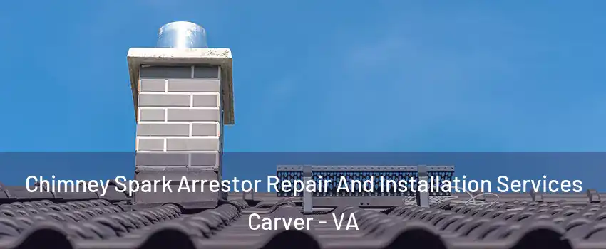 Chimney Spark Arrestor Repair And Installation Services Carver - VA