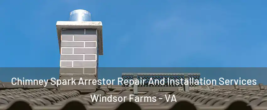 Chimney Spark Arrestor Repair And Installation Services Windsor Farms - VA