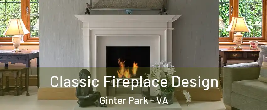 Classic Fireplace Design Ginter Park - VA
