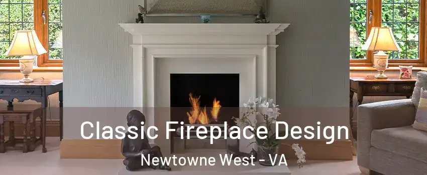 Classic Fireplace Design Newtowne West - VA