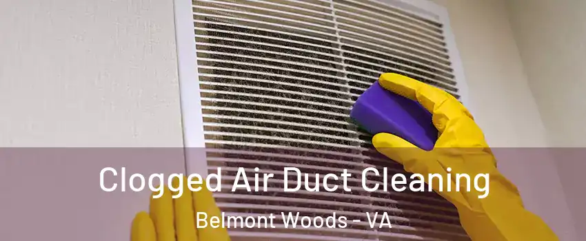 Clogged Air Duct Cleaning Belmont Woods - VA