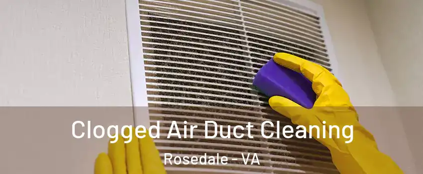 Clogged Air Duct Cleaning Rosedale - VA