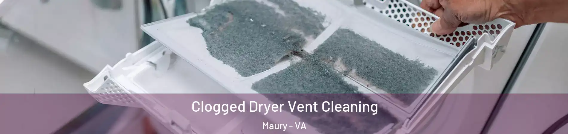 Clogged Dryer Vent Cleaning Maury - VA
