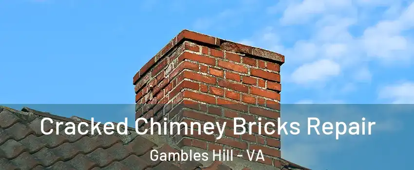 Cracked Chimney Bricks Repair Gambles Hill - VA