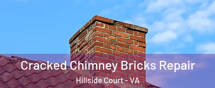 Cracked Chimney Bricks Repair Hillside Court - VA