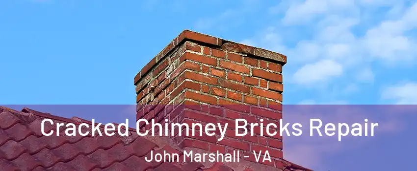 Cracked Chimney Bricks Repair John Marshall - VA