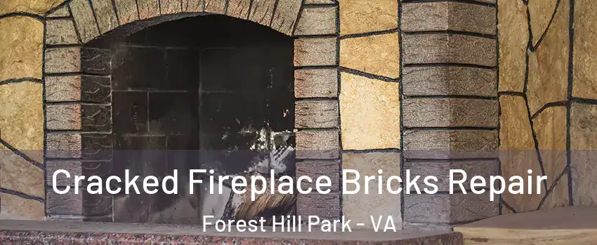Cracked Fireplace Bricks Repair Forest Hill Park - VA