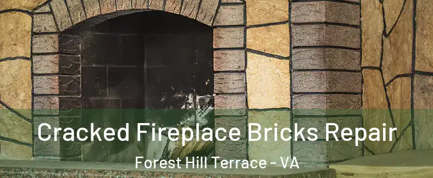 Cracked Fireplace Bricks Repair Forest Hill Terrace - VA