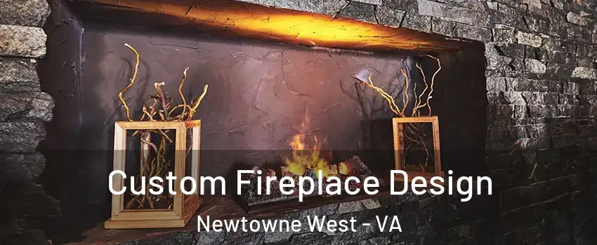 Custom Fireplace Design Newtowne West - VA