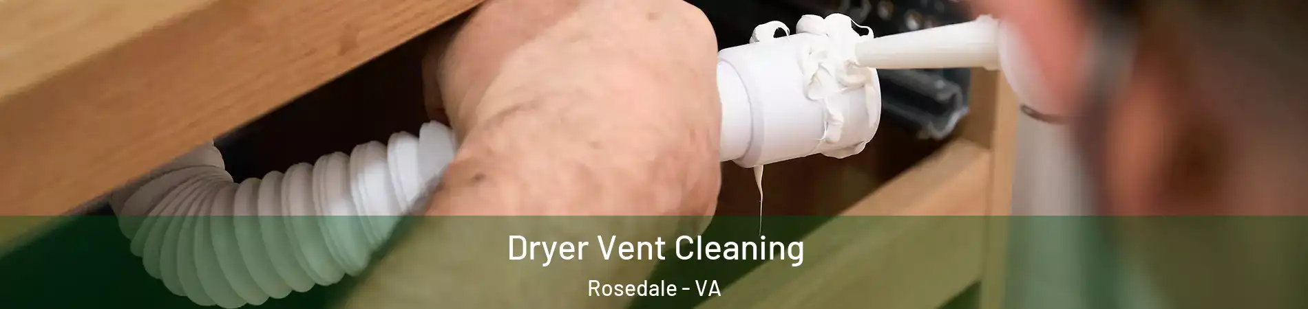 Dryer Vent Cleaning Rosedale - VA