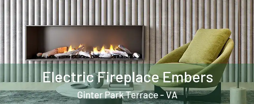 Electric Fireplace Embers Ginter Park Terrace - VA
