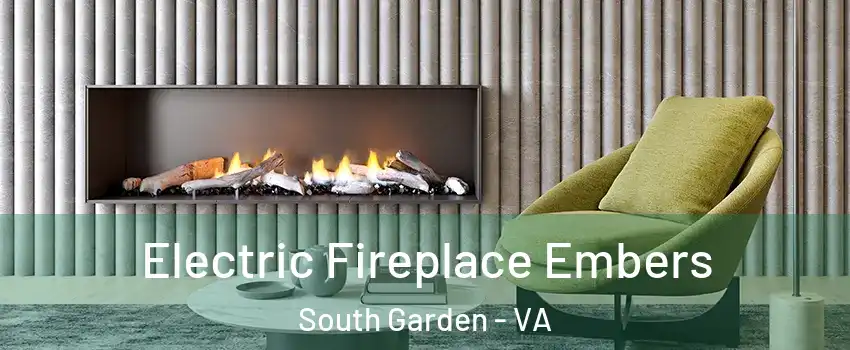 Electric Fireplace Embers South Garden - VA