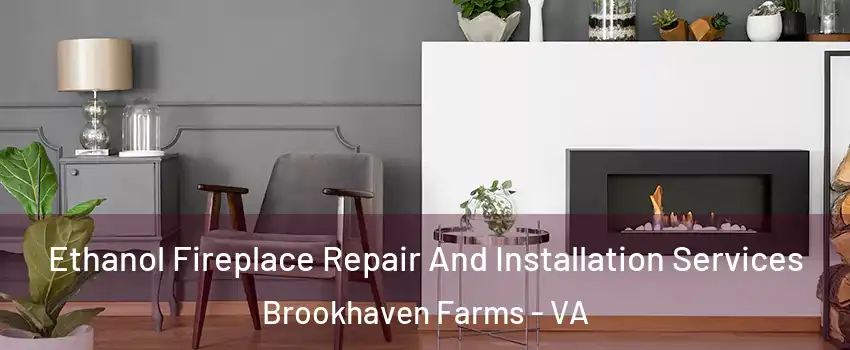 Ethanol Fireplace Repair And Installation Services Brookhaven Farms - VA