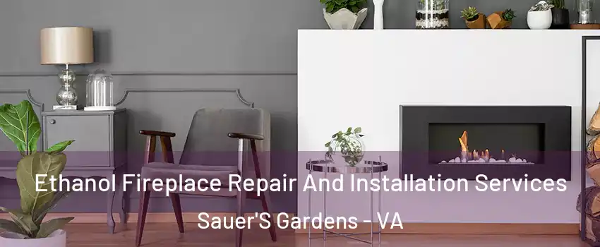 Ethanol Fireplace Repair And Installation Services Sauer'S Gardens - VA