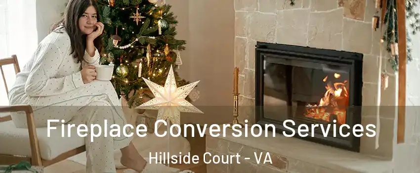 Fireplace Conversion Services Hillside Court - VA