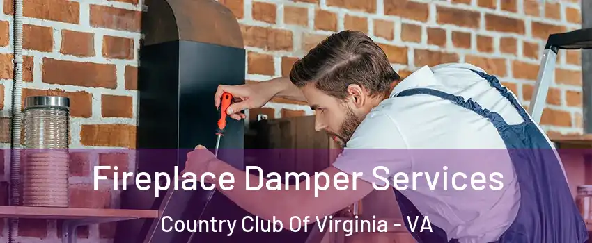Fireplace Damper Services Country Club Of Virginia - VA