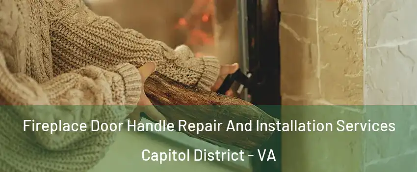 Fireplace Door Handle Repair And Installation Services Capitol District - VA