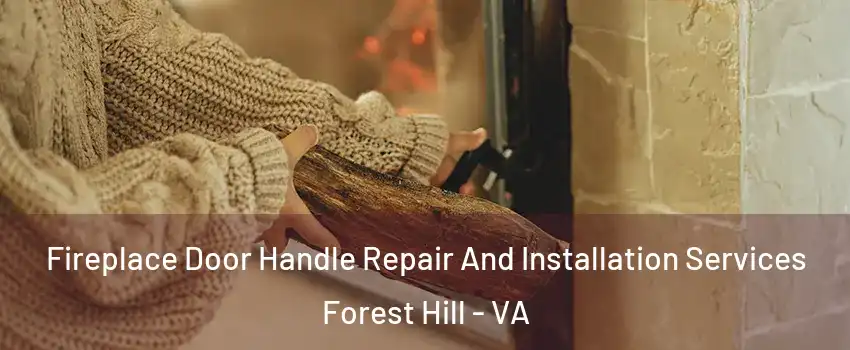 Fireplace Door Handle Repair And Installation Services Forest Hill - VA