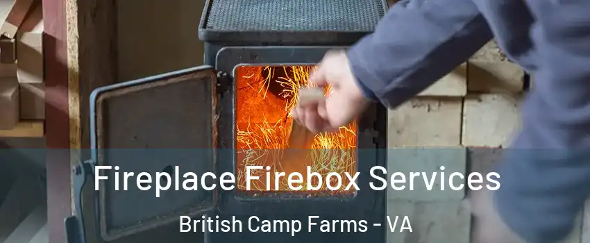 Fireplace Firebox Services British Camp Farms - VA