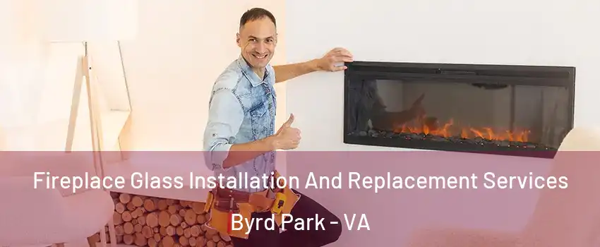 Fireplace Glass Installation And Replacement Services Byrd Park - VA