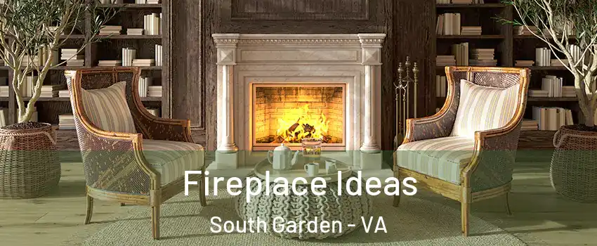 Fireplace Ideas South Garden - VA