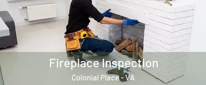Fireplace Inspection Colonial Place - VA