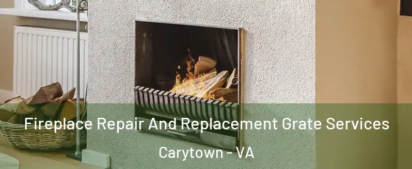 Fireplace Repair And Replacement Grate Services Carytown - VA