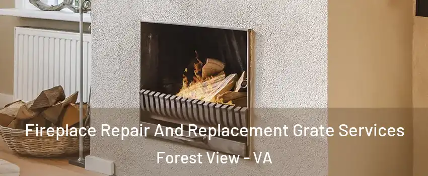 Fireplace Repair And Replacement Grate Services Forest View - VA
