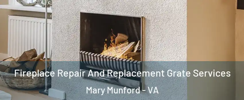 Fireplace Repair And Replacement Grate Services Mary Munford - VA