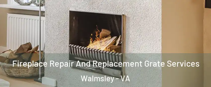 Fireplace Repair And Replacement Grate Services Walmsley - VA