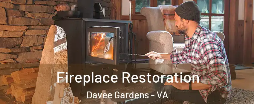 Fireplace Restoration Davee Gardens - VA