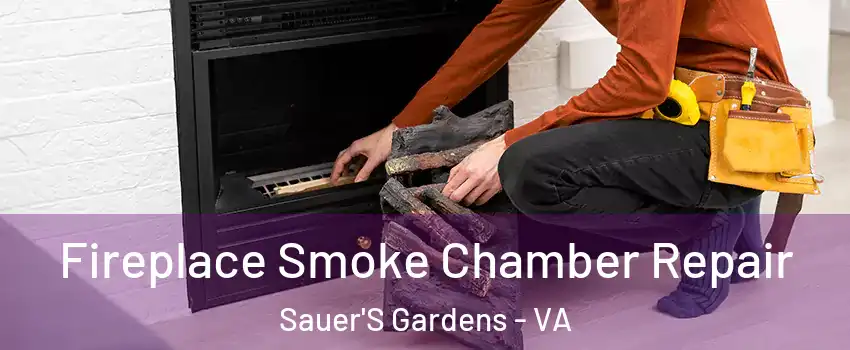 Fireplace Smoke Chamber Repair Sauer'S Gardens - VA