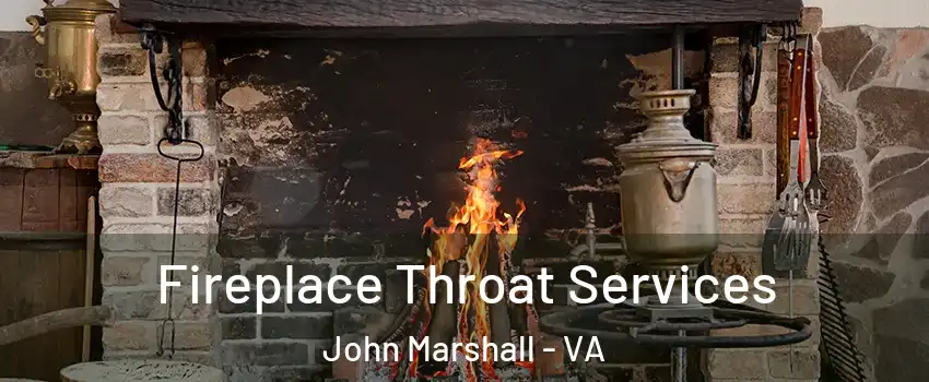 Fireplace Throat Services John Marshall - VA