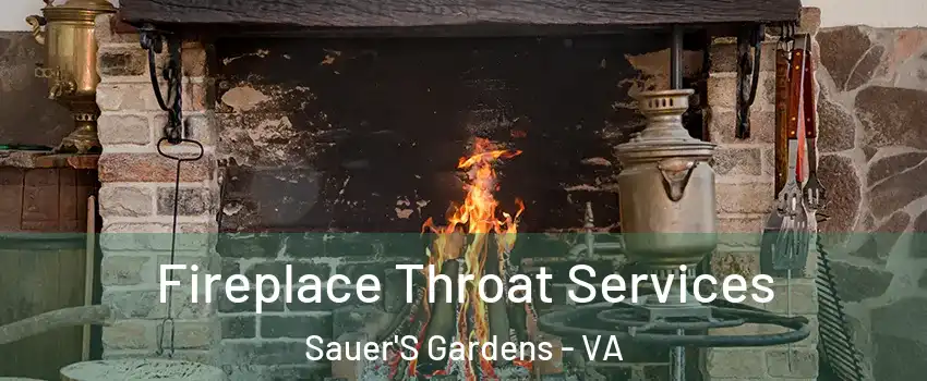 Fireplace Throat Services Sauer'S Gardens - VA