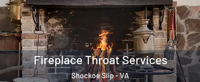Fireplace Throat Services Shockoe Slip - VA