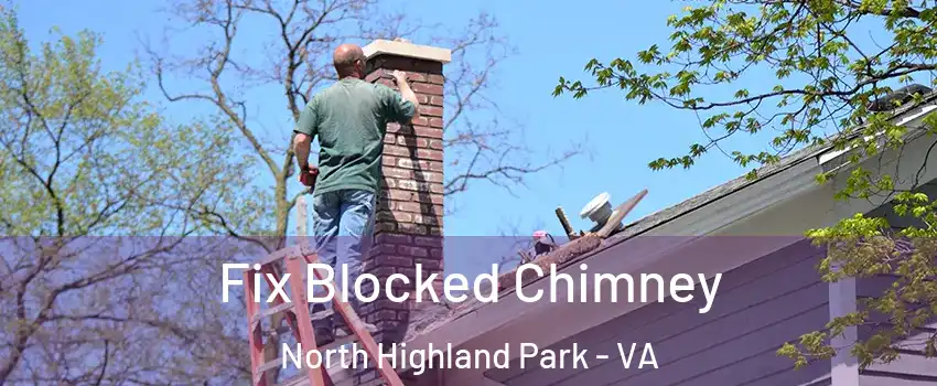 Fix Blocked Chimney North Highland Park - VA