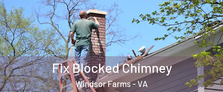 Fix Blocked Chimney Windsor Farms - VA