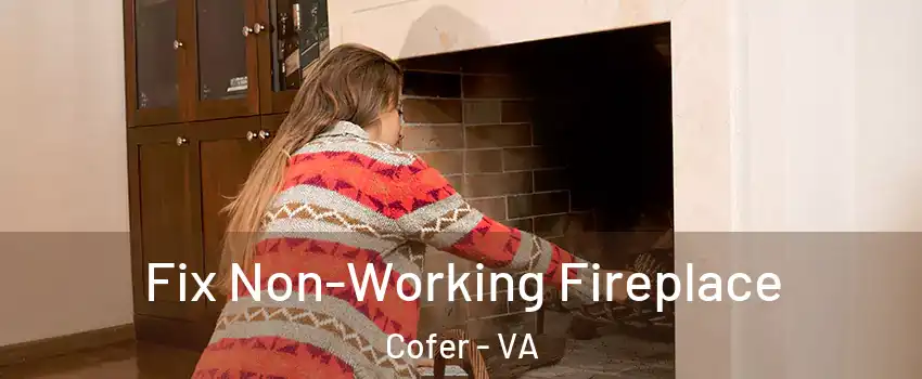 Fix Non-Working Fireplace Cofer - VA