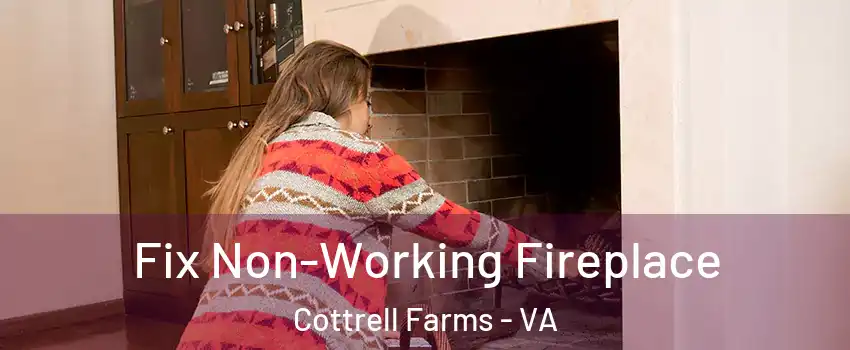 Fix Non-Working Fireplace Cottrell Farms - VA