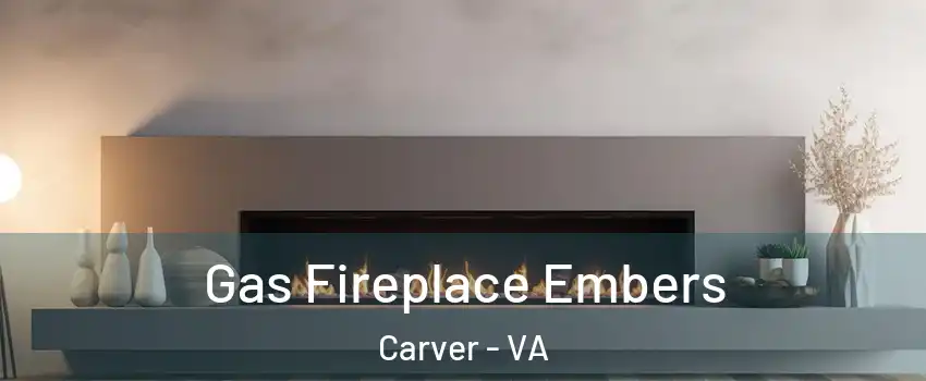 Gas Fireplace Embers Carver - VA
