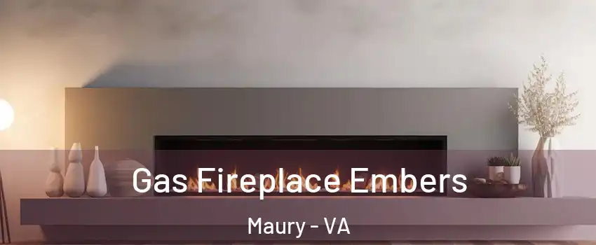 Gas Fireplace Embers Maury - VA